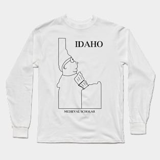 A funny map of Idaho Long Sleeve T-Shirt